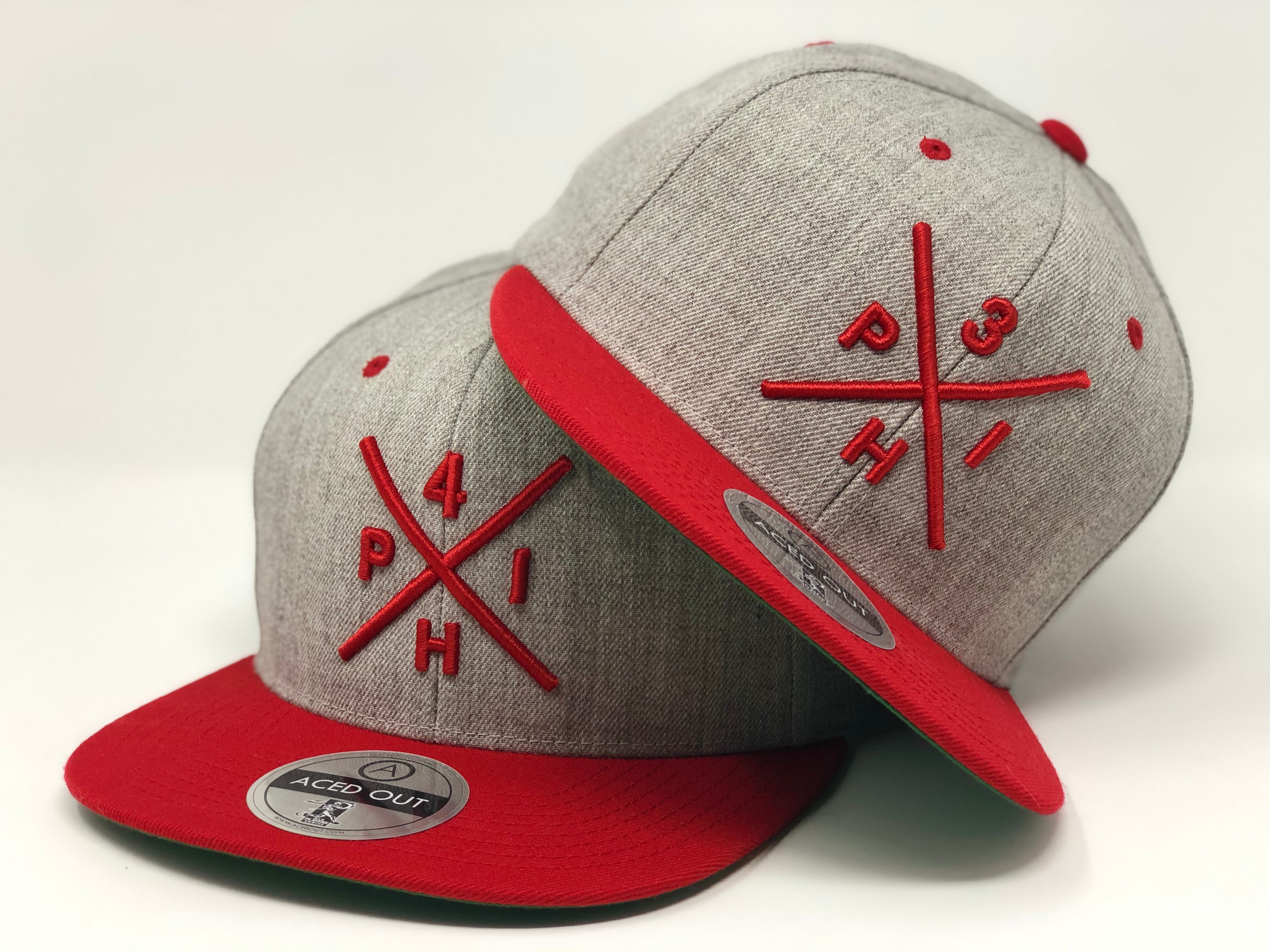 Mike Trout Compass Hat - Red Snapback