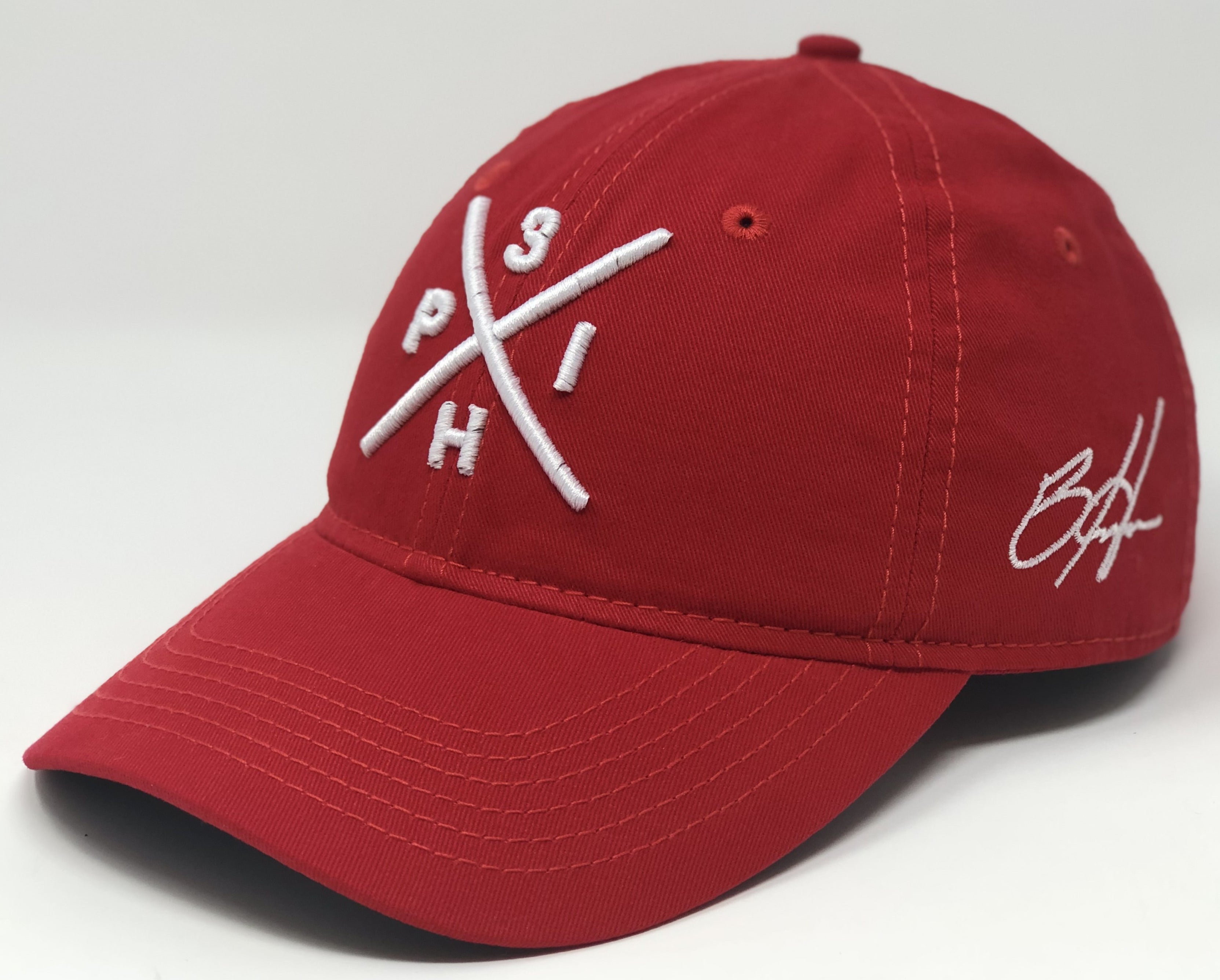 Bryce Harper Compass Hat - Grey/Red Snapback – Aced Out Apparel