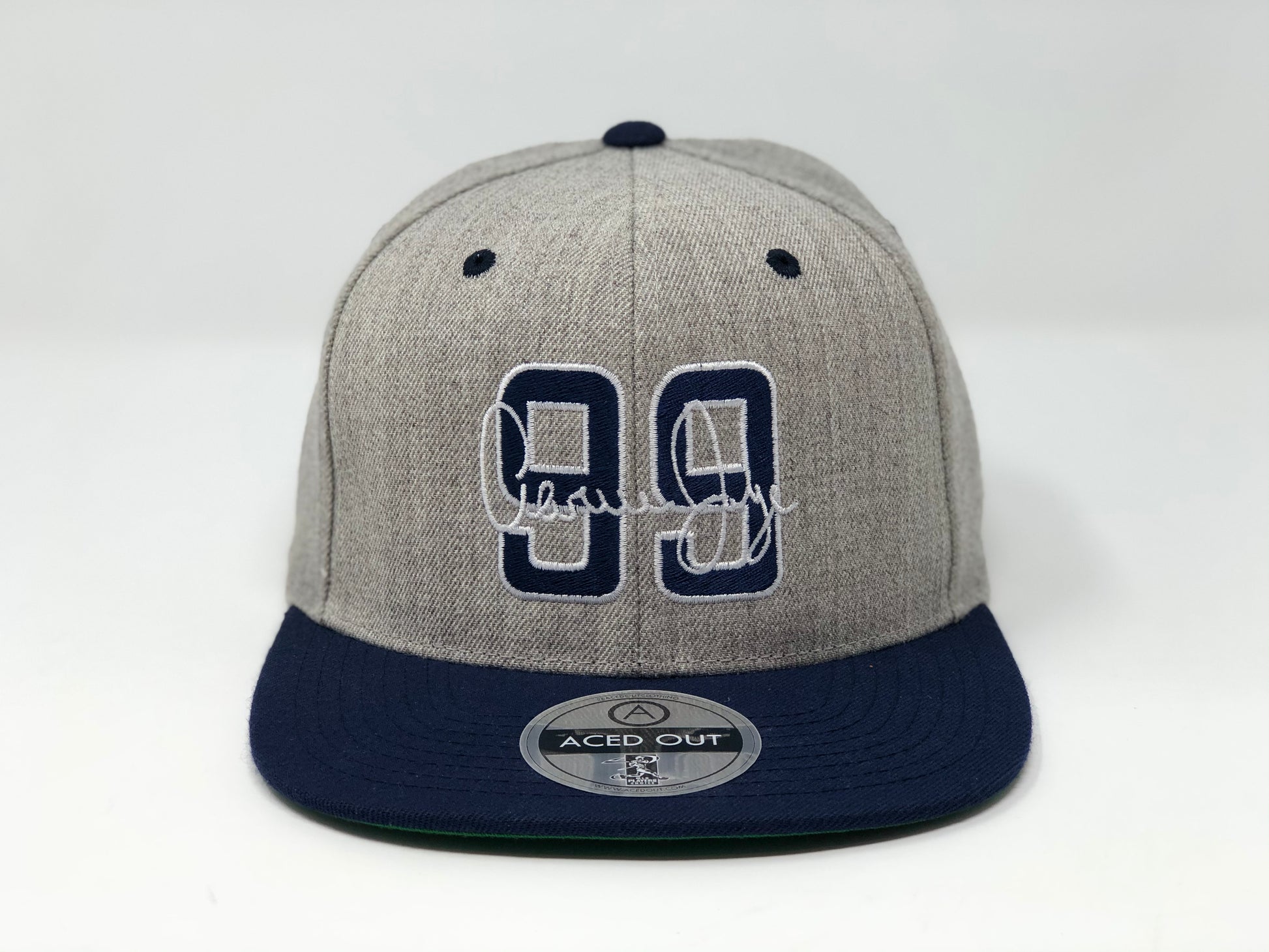 Aaron Judge 99 Hat - Grey/Navy Snapback